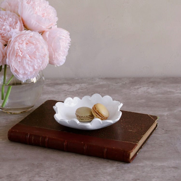 Beatriz Ball Home VIDA Colette Appetizer Plates Set of 4 (White)