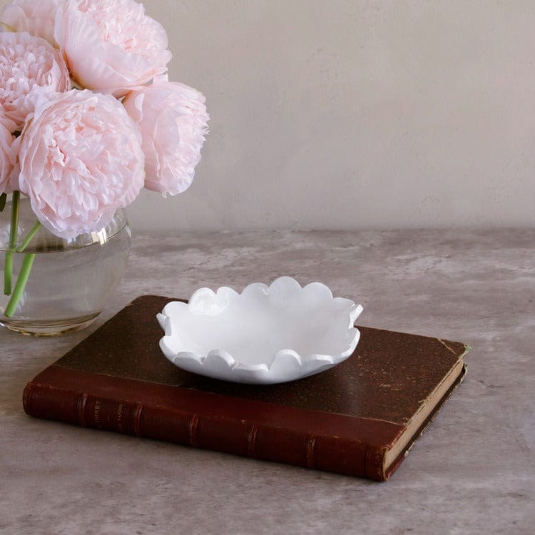 Beatriz Ball Home VIDA Colette Appetizer Plates Set of 4 (White)