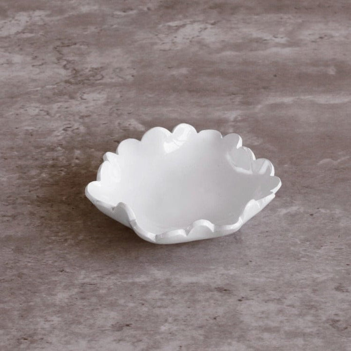 Beatriz Ball Home VIDA Colette Appetizer Plates Set of 4 (White)