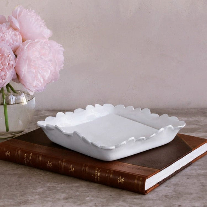 Beatriz Ball Home VIDA Colette Dinner Napkin Holder (White)