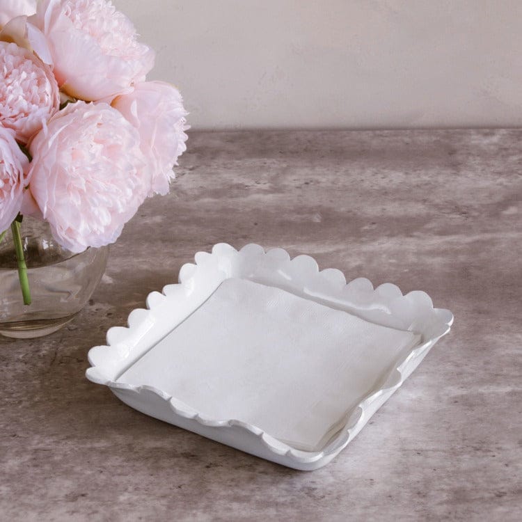 Beatriz Ball Home VIDA Colette Dinner Napkin Holder (White)