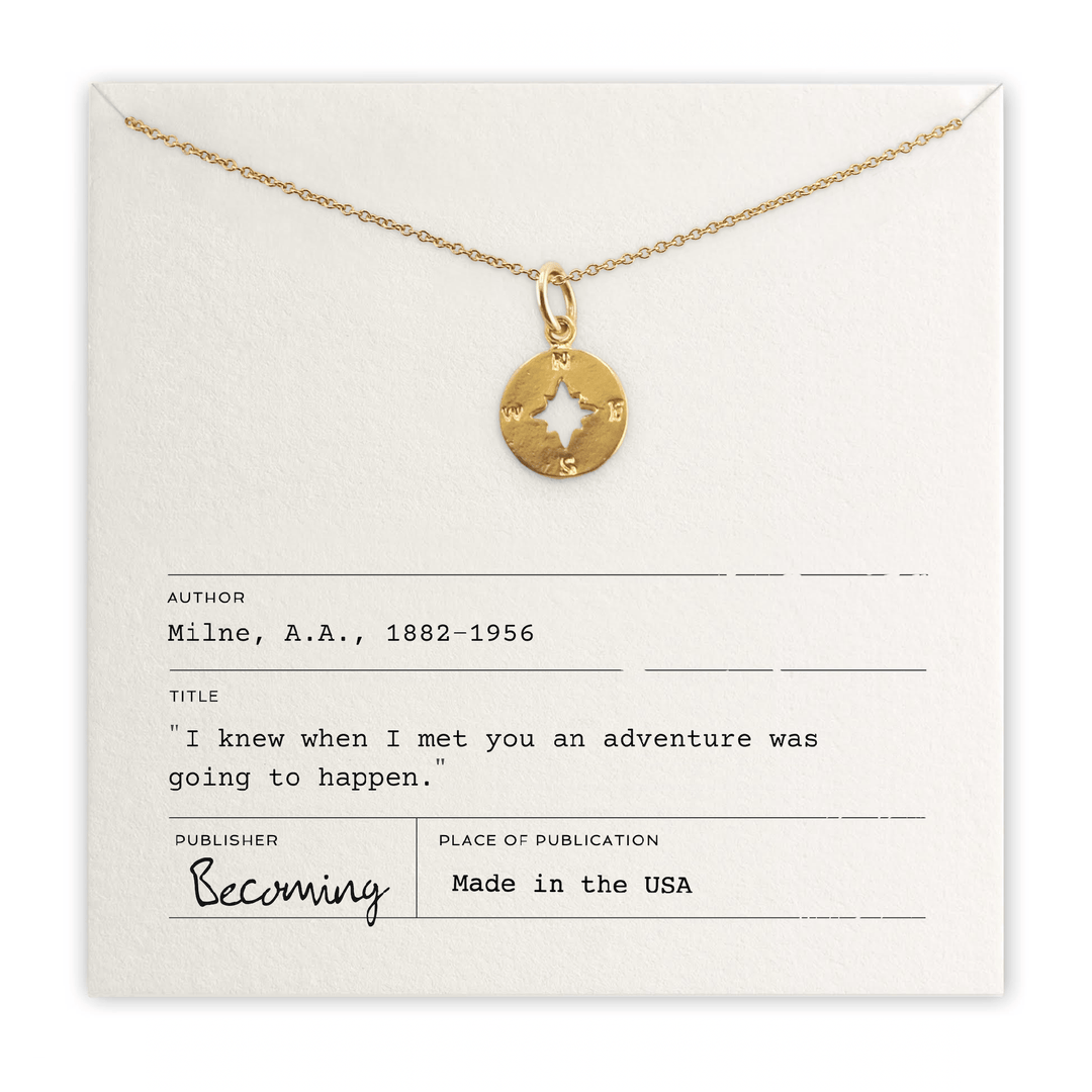 Becoming Jewelry Fashion Gold Fill Friendship Adventure Necklace