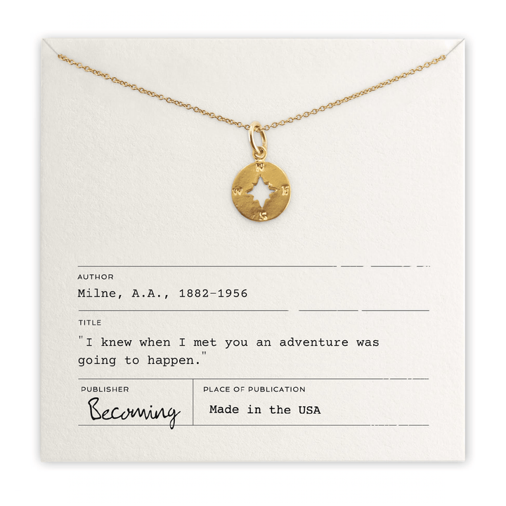 Becoming Jewelry Fashion Gold Fill Friendship Adventure Necklace