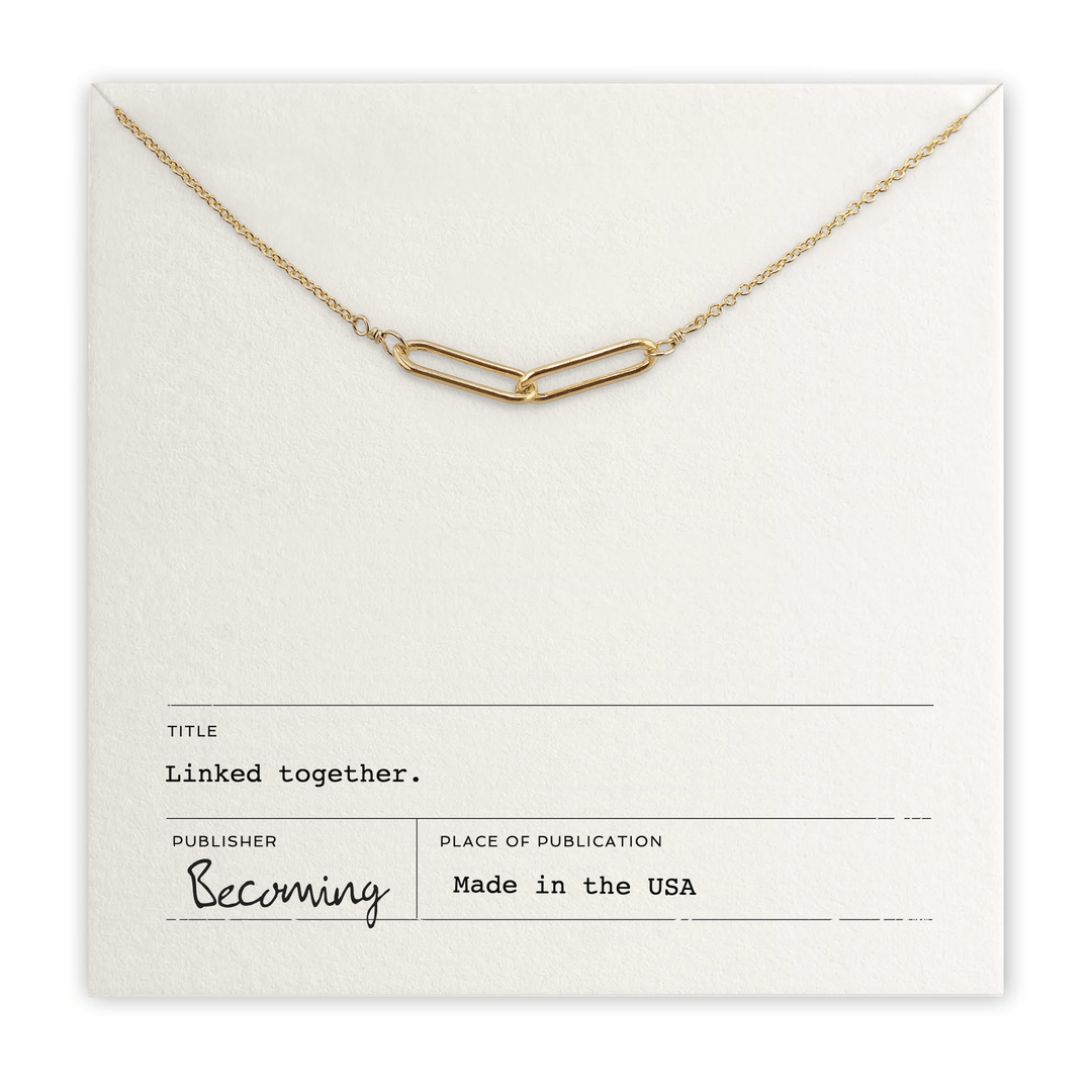 Becoming Jewelry Fashion Small Linked Together Necklace