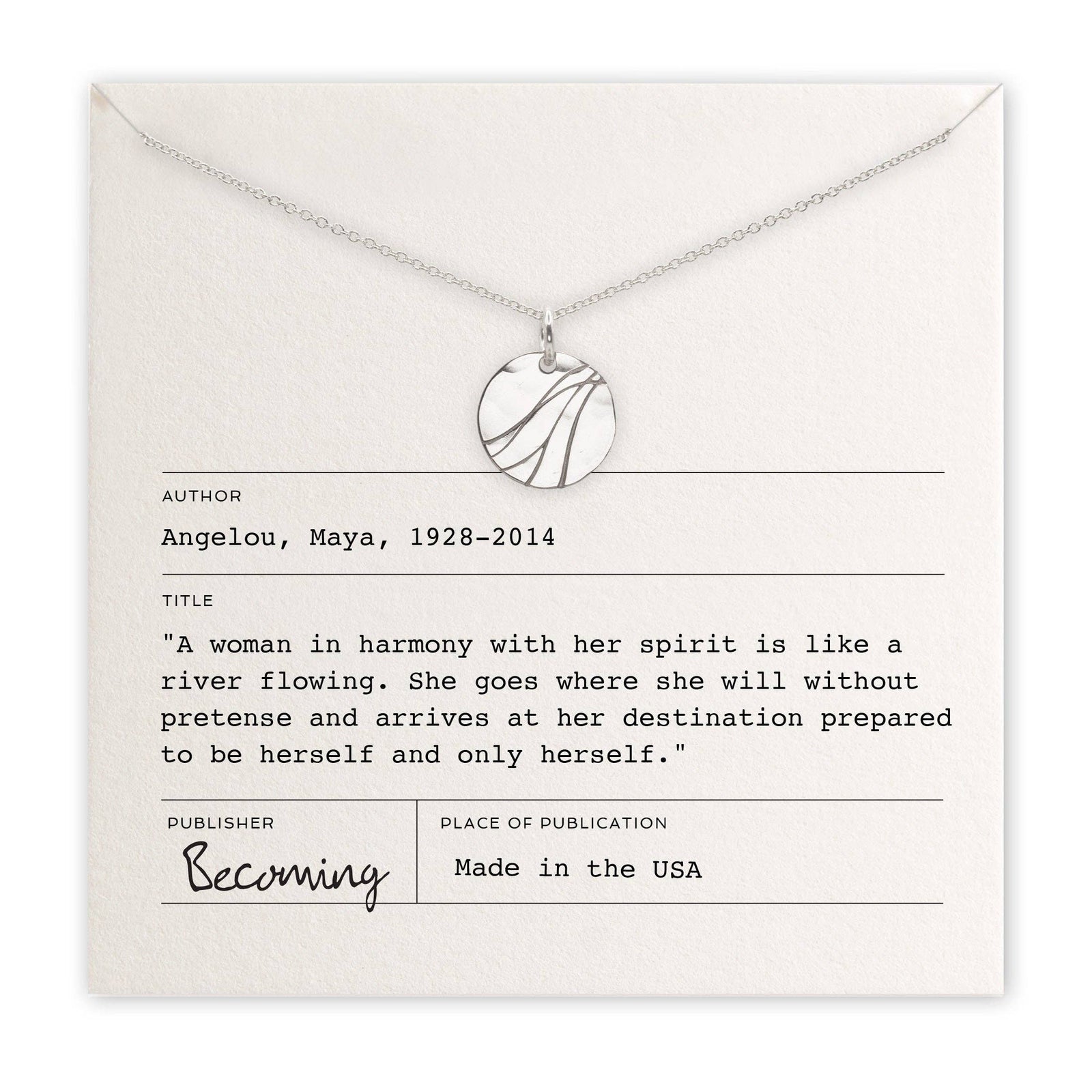 Becoming Jewelry Fashion Sterling Silver River Necklace