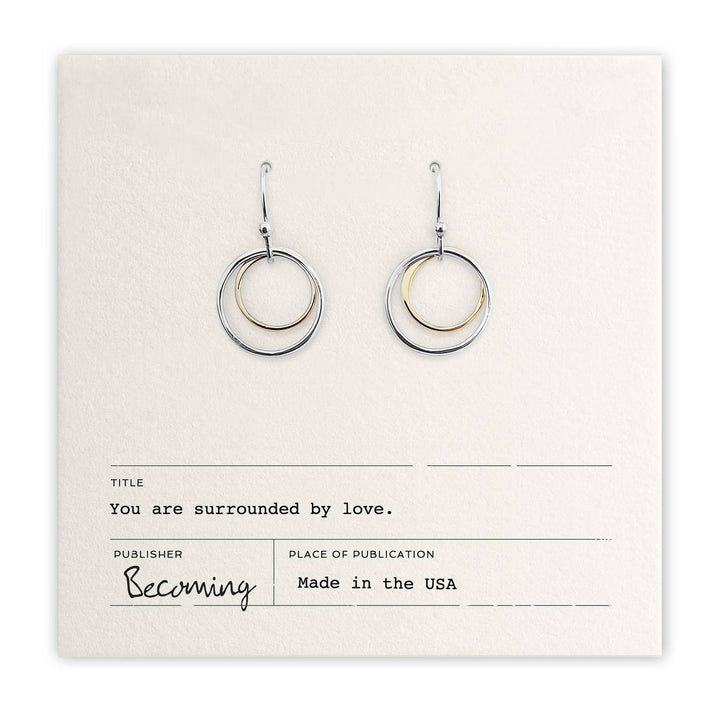 Becoming Jewelry Fashion Surrounded By Love Earrings