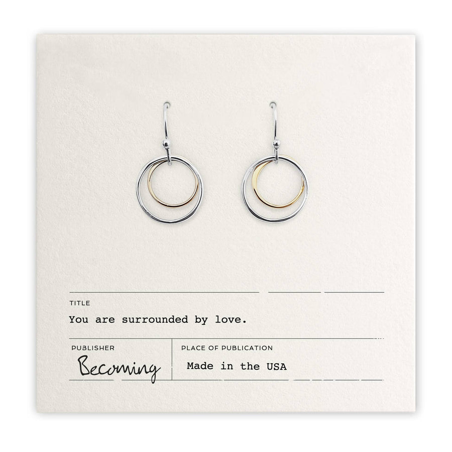 Becoming Jewelry Fashion Surrounded By Love Earrings