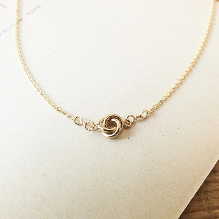 Becoming Jewelry Necklace Love Knot Necklace
