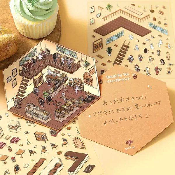BGM Gifts Diorama 2.5D Stickers Vol. 2