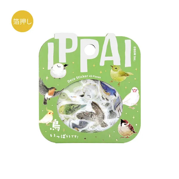 BGM Paper Bird Flake Stickers