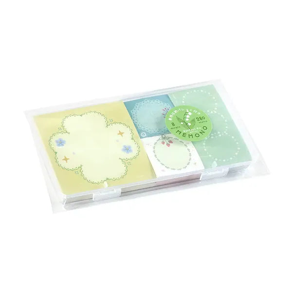 BGM Paper Memono Memo Pad - The Language of Flowers