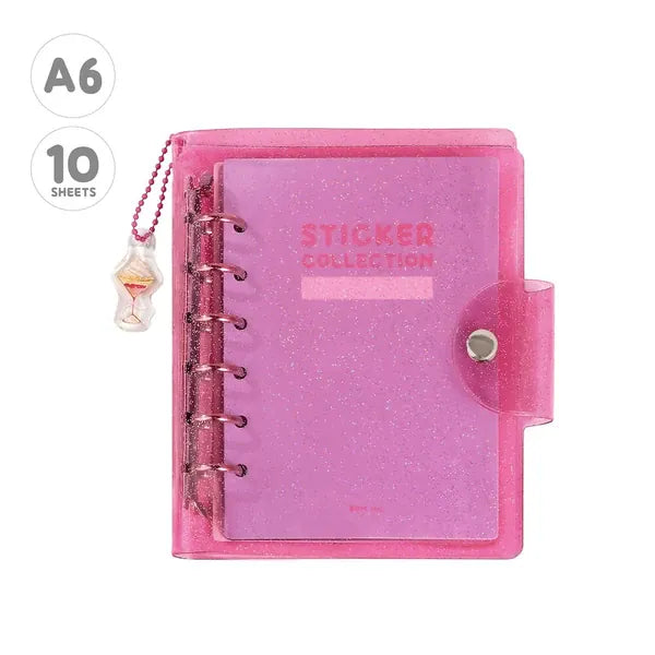 BGM Paper Pink Sticker Collection Notebook
