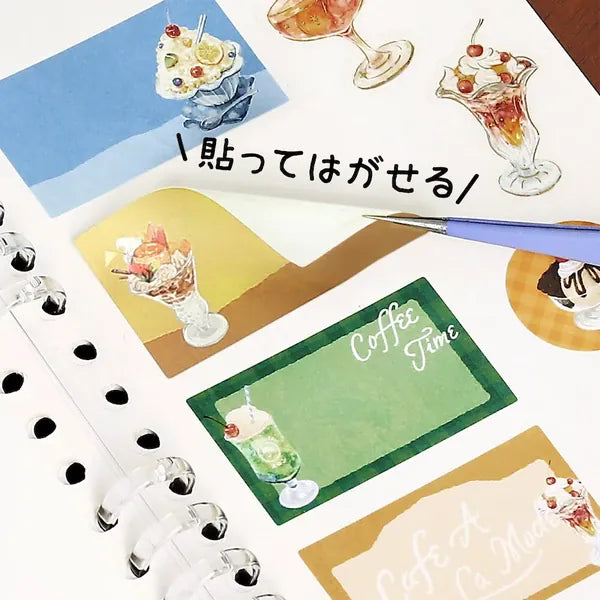BGM Paper Sticker Collection Notebook Refill Pages - A6