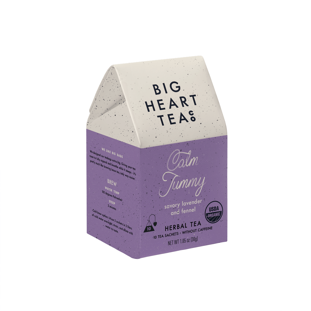 Big Heart Tea Co. Gifts Calm Tummy 10 ct Tea Bags