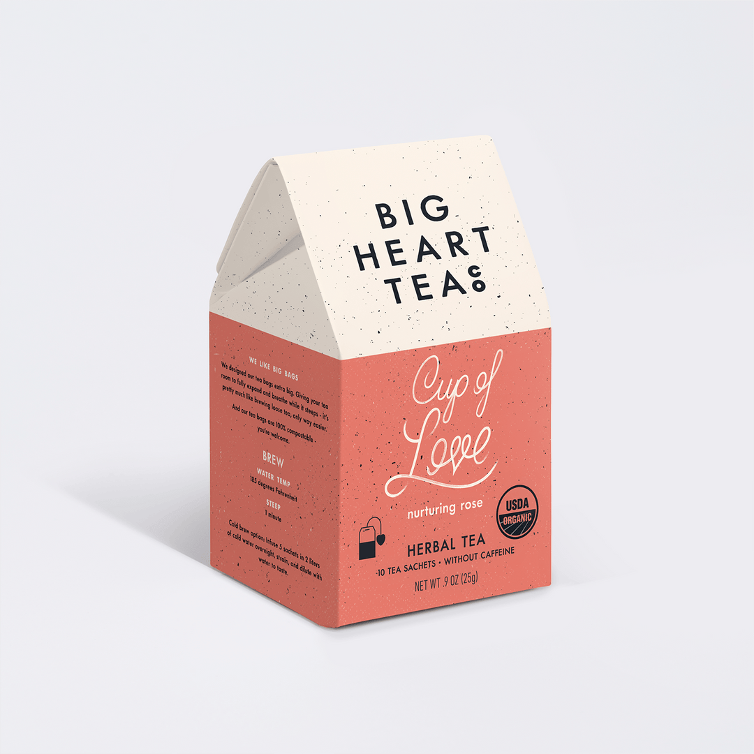 Big Heart Tea Co. Gifts Cup of Love 10 ct Tea Bags