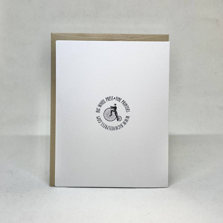 Big Wheel Press Cards A Little Ass