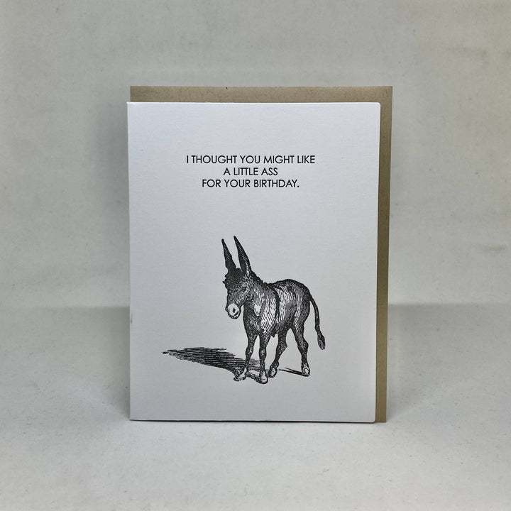 Big Wheel Press Cards A Little Ass