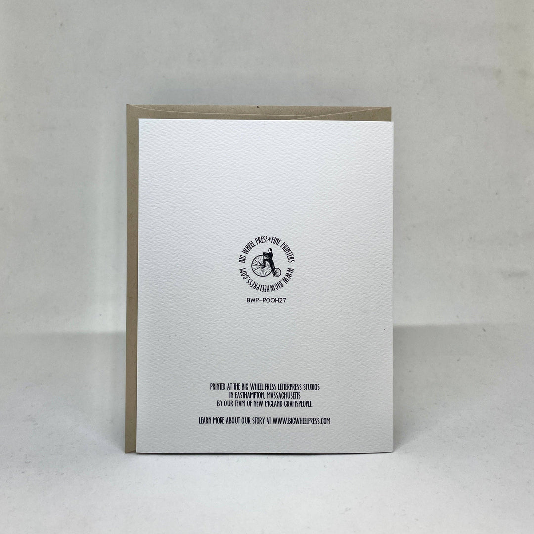 Big Wheel Press Cards A Very Happy Birthday - Pooh Card