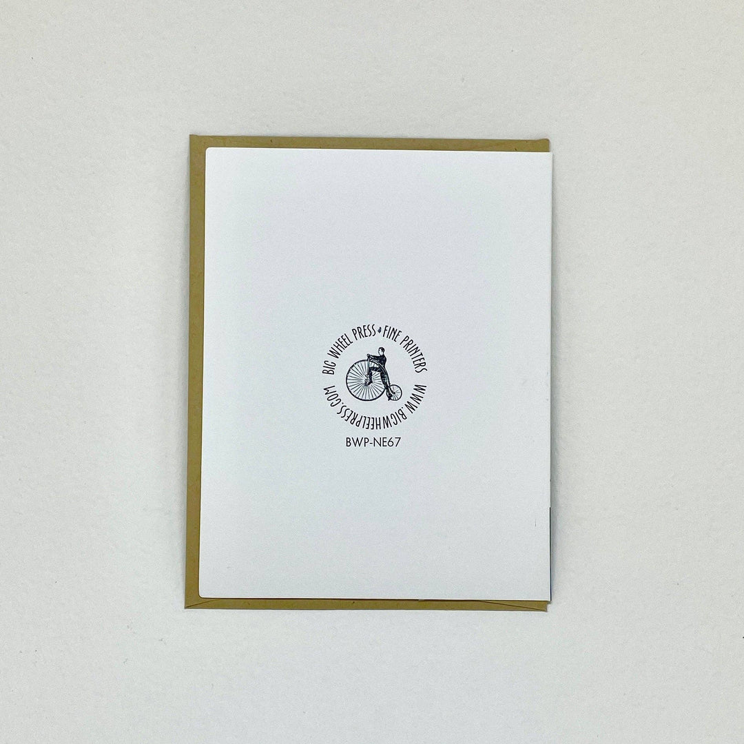 Big Wheel Press Cards Between Every Two Pines - John Muir