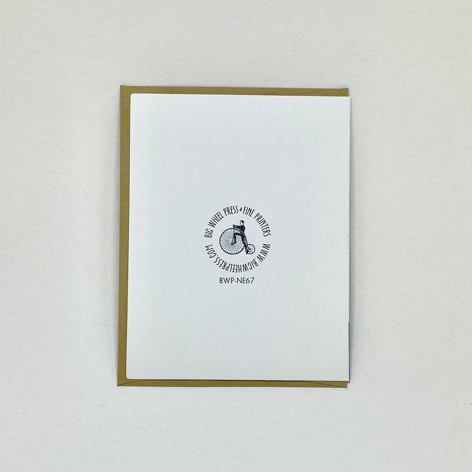 Big Wheel Press Cards Between Every Two Pines - John Muir