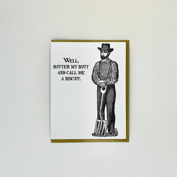 Big Wheel Press Cards Call Me a Biscuit