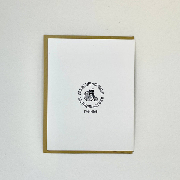 Big Wheel Press Cards Of All the Paths you Take - John Muir