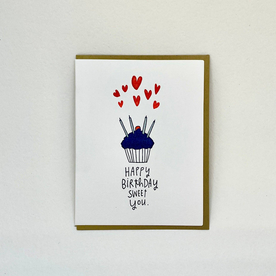 Big Wheel Press Cards Sweet B-Day