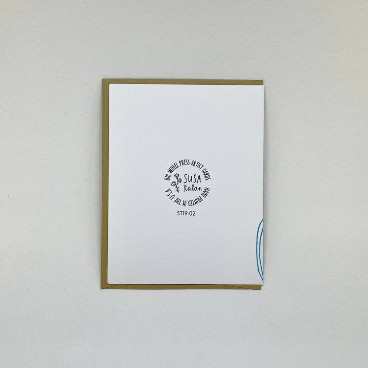 Big Wheel Press Cards Waves