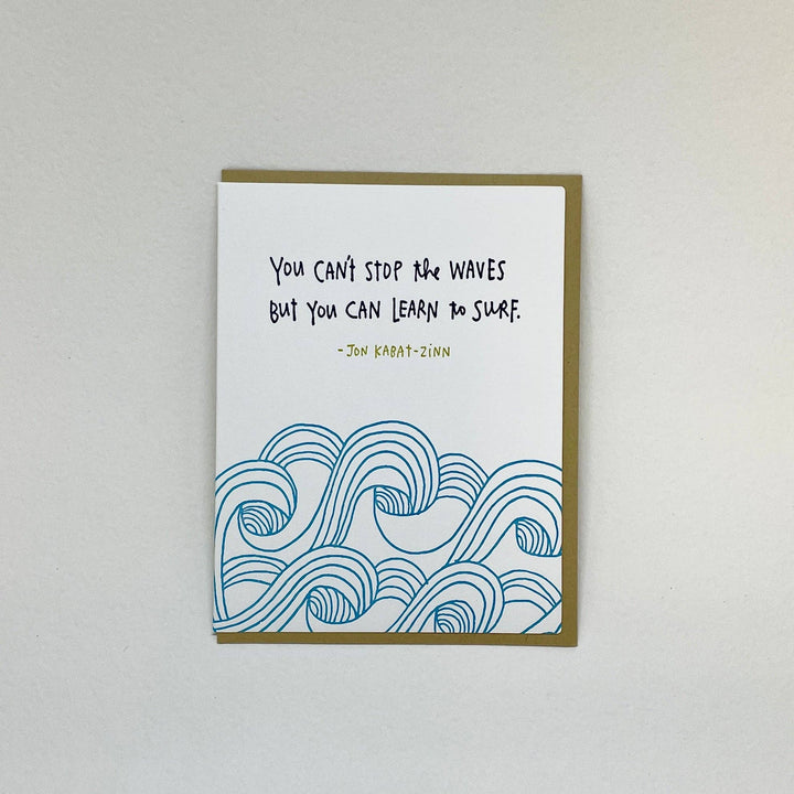 Big Wheel Press Cards Waves