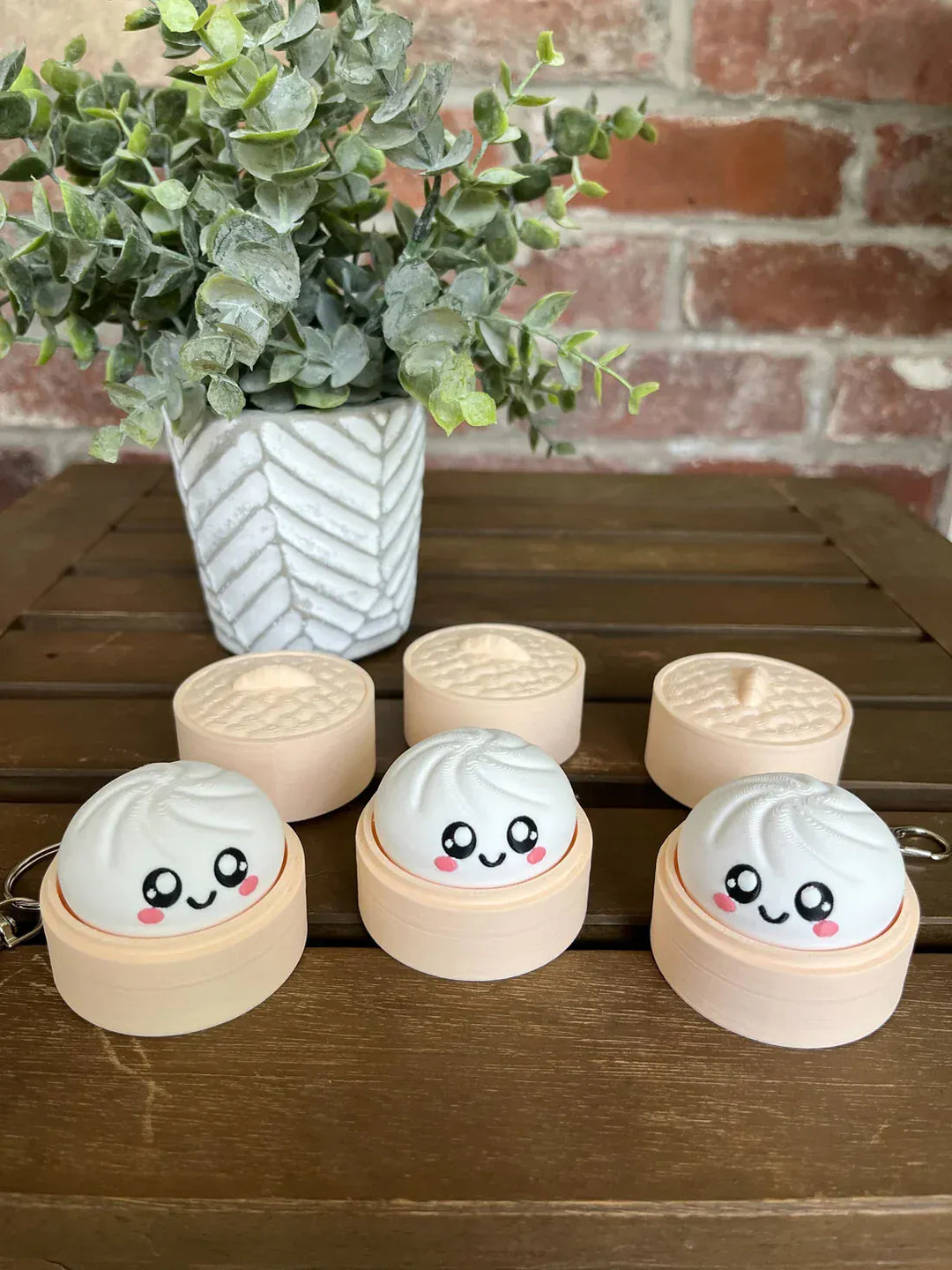 Bippits Toys Dumpling Clicker Keychain | Bippits