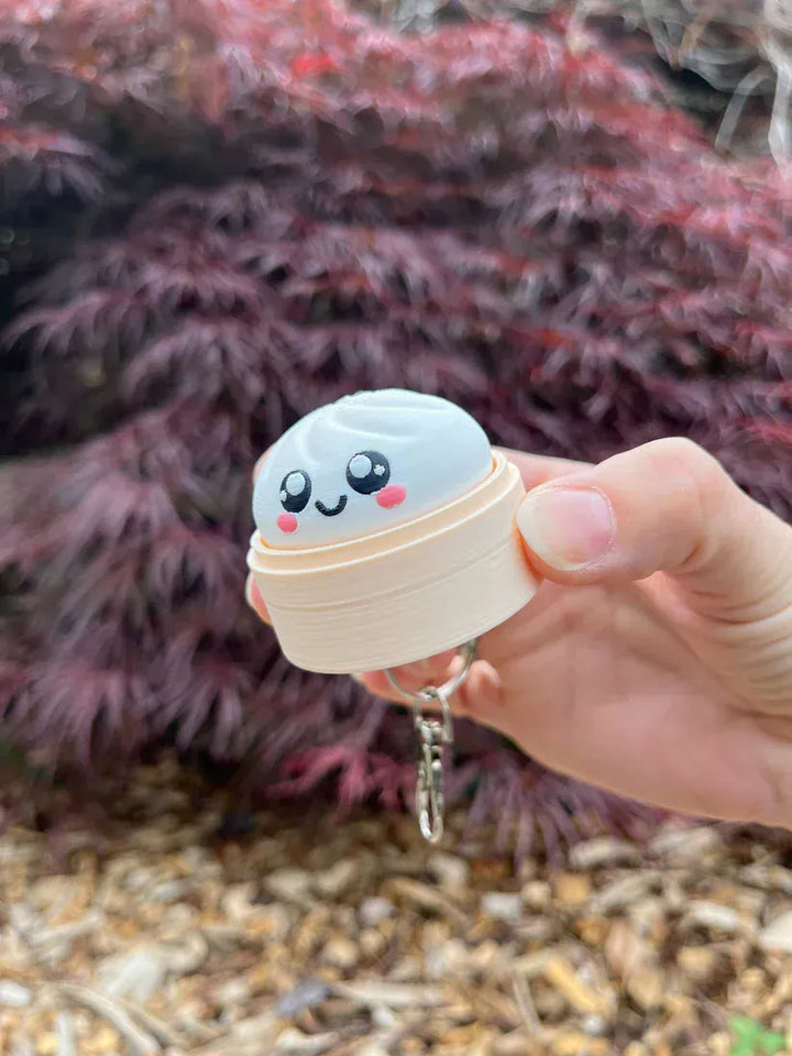 Bippits Toys Dumpling Clicker Keychain | Bippits