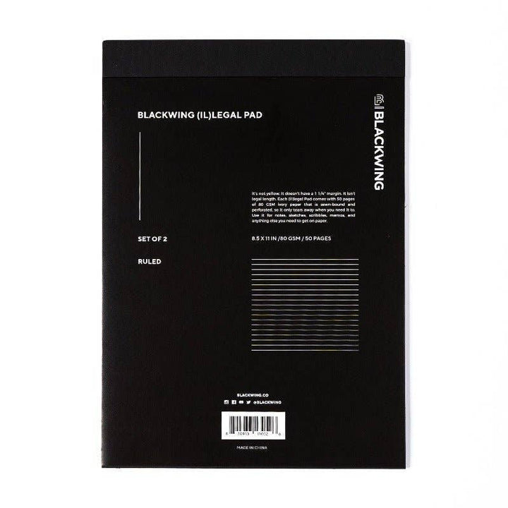 Blackwing Paper Blackwing Large (A4) Legal Pad (Set of 2)