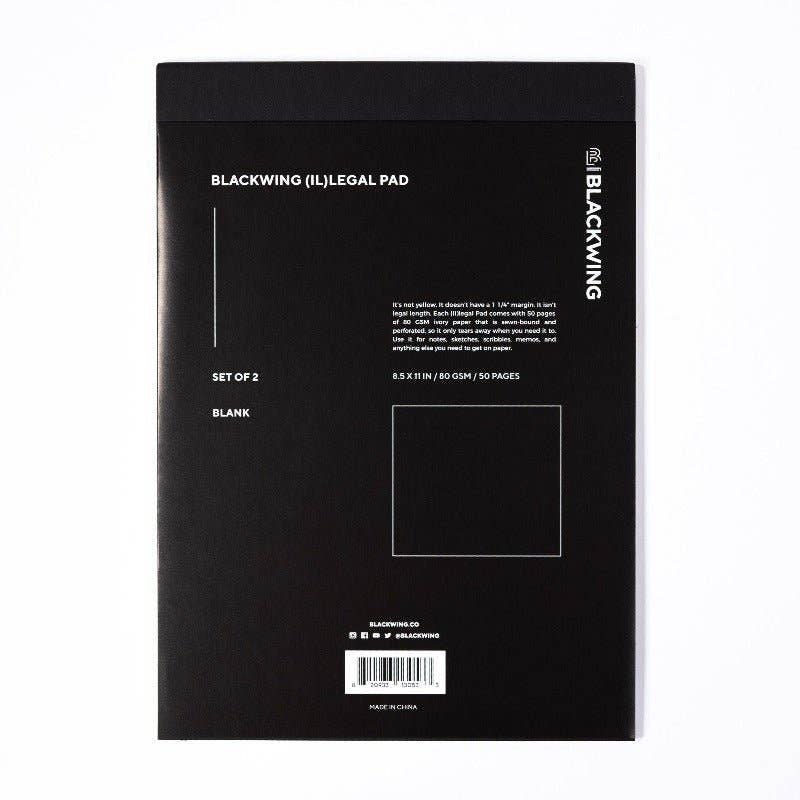 Blackwing Paper Blackwing Large (A4) Legal Pad (Set of 2)