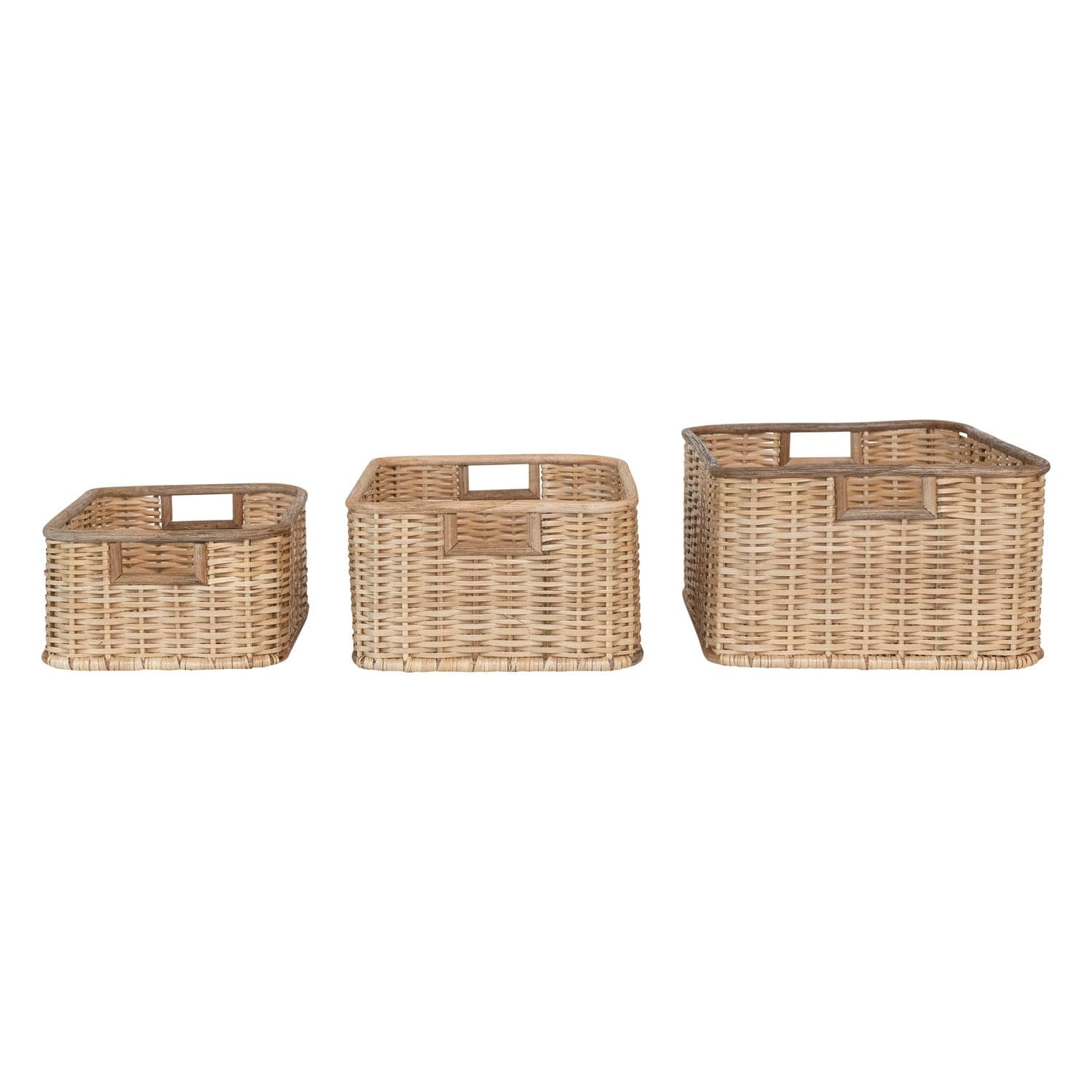 Bloomingville Baskets & Storage Handmade Palm & Rattan Baskets - LOCAL PICKUP ONLY