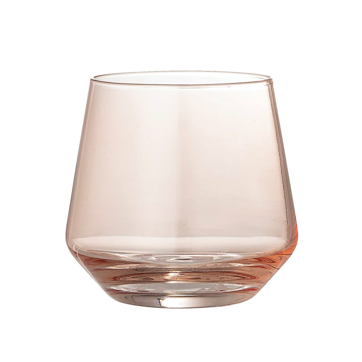 Bloomingville Glass Blush Drinking Glass