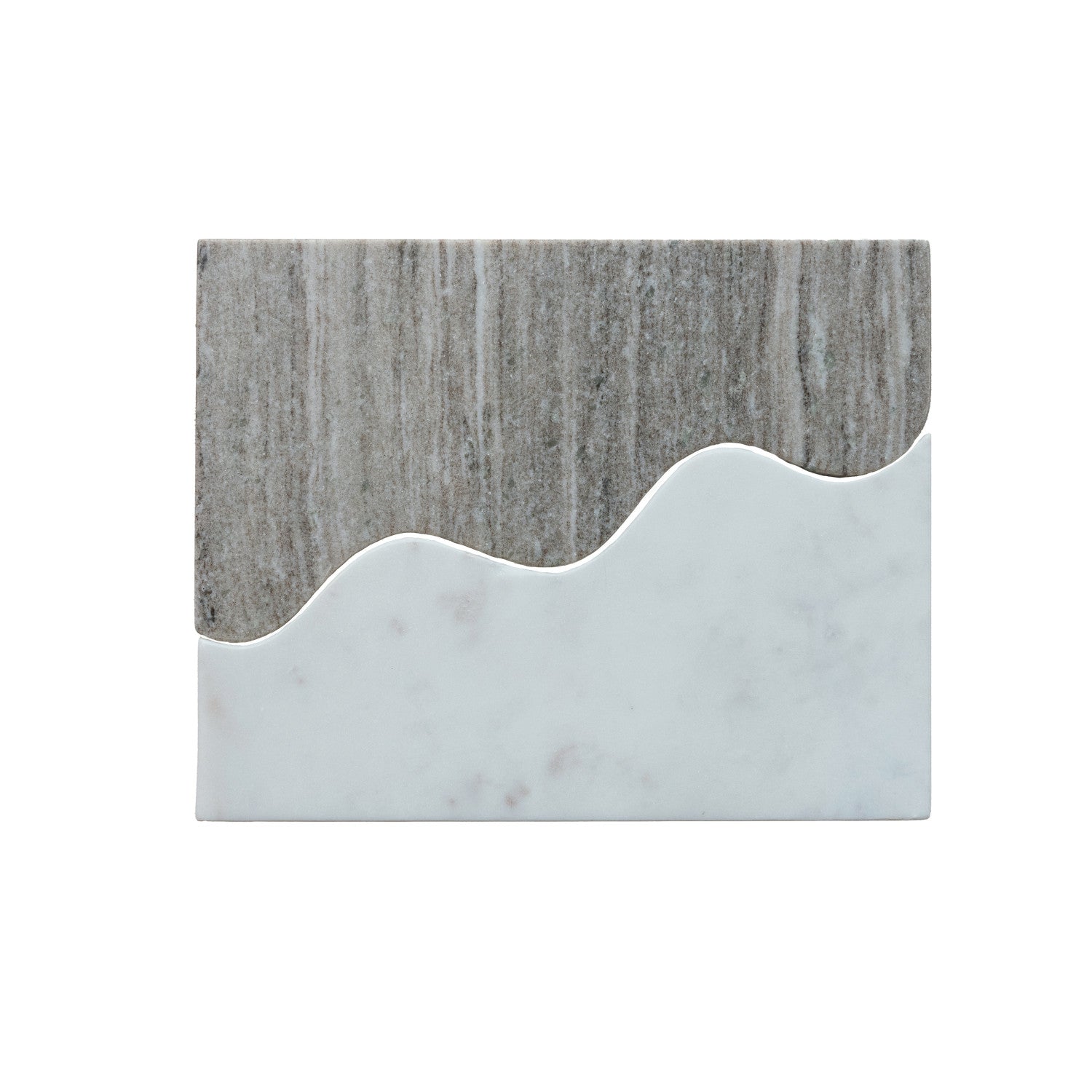 Bloomingville Home Marble Wave Fitted Cheese/Cutting Boards