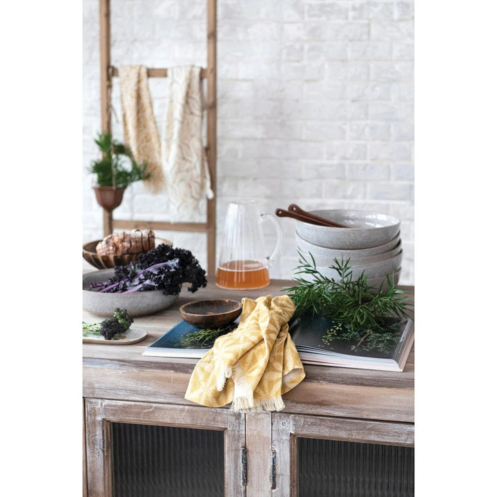 Bloomingville Pitcher 60 oz. Ribbed Glass Pitcher