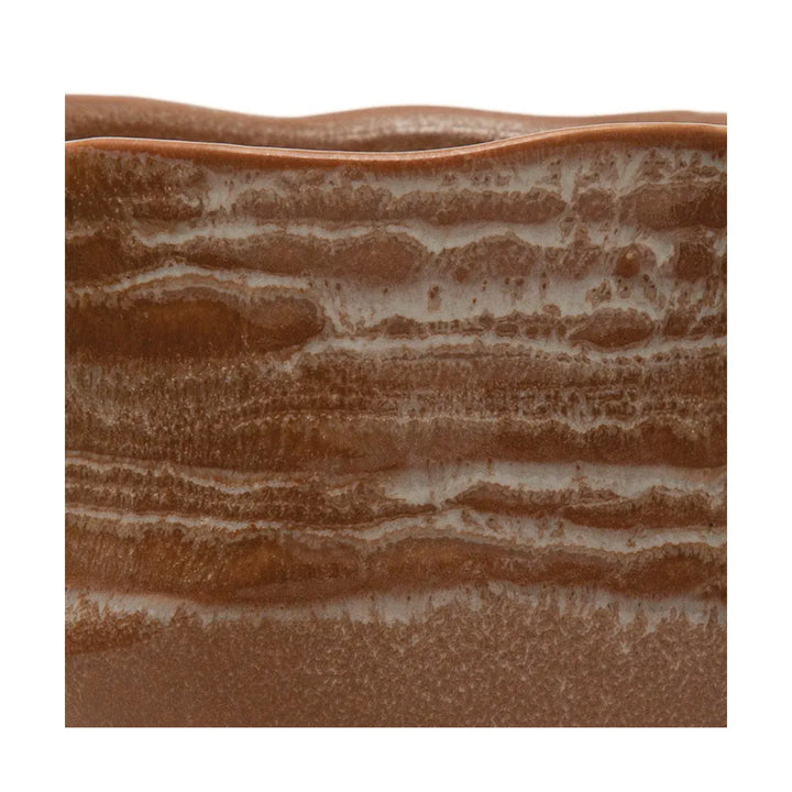 Bloomingville Plants Stoneware Planter - Mulberry
