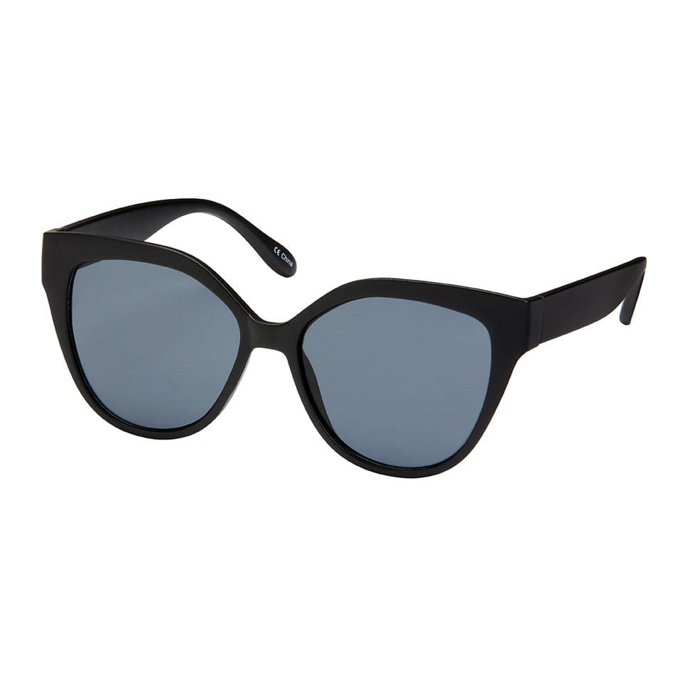 Blue Gem Sunglasses Sunglasses Black Rose - Angled Cat Eye Sunglasses | Blue Gem
