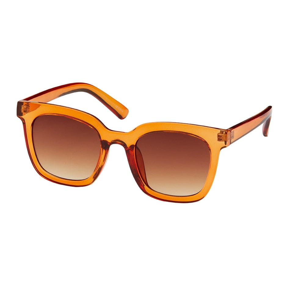 Blue Gem Sunglasses Sunglasses Orange Rose - Square Crystal Colors Sunglasses | Blue Gem