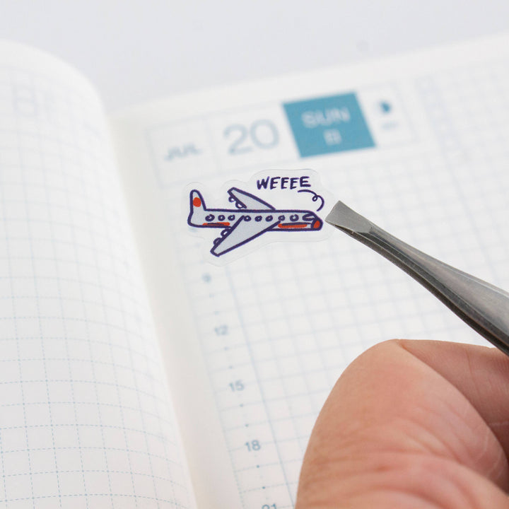 Bobo Design Studio Cards Travel 01 - Clear Planner Sticker Sheet