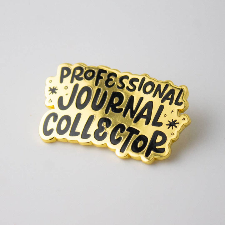 Bobo Design Studio Fashion Professional Journal Collector Enamel Pin