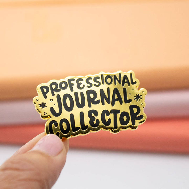 Bobo Design Studio Fashion Professional Journal Collector Enamel Pin