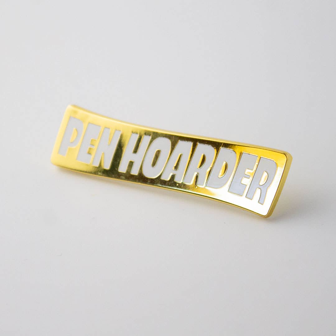Bobo Design Studio Gifts Pen Hoarder Enamel Pin