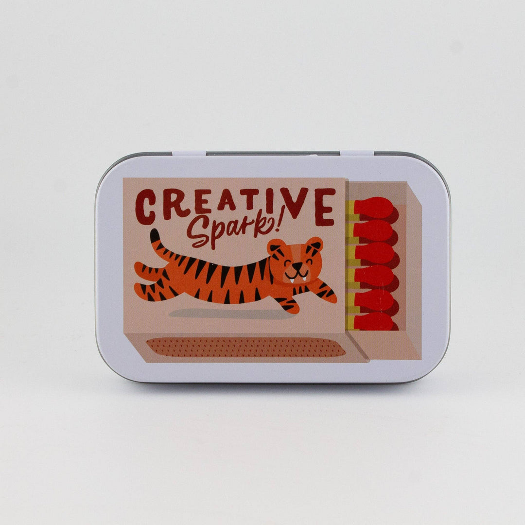 Bobo Design Studio paper Creative Spark Matches Washi Flake and Trinket Tin