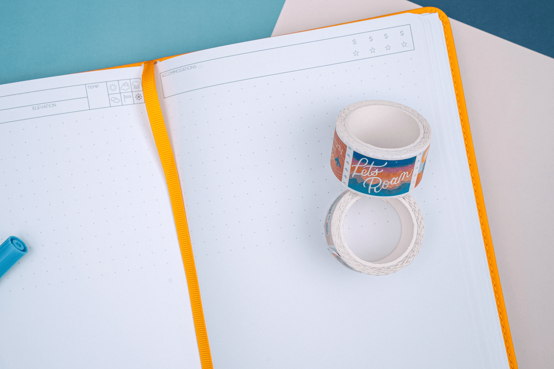 Bobo Design Studio paper Goldenrod Yellow Wanderlust Passport - Travel Journal