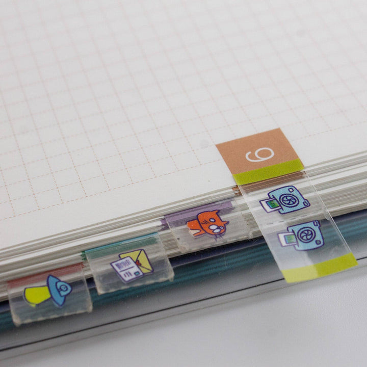 Bobo Design Studio paper Planner Index Sticker Tabs - Months