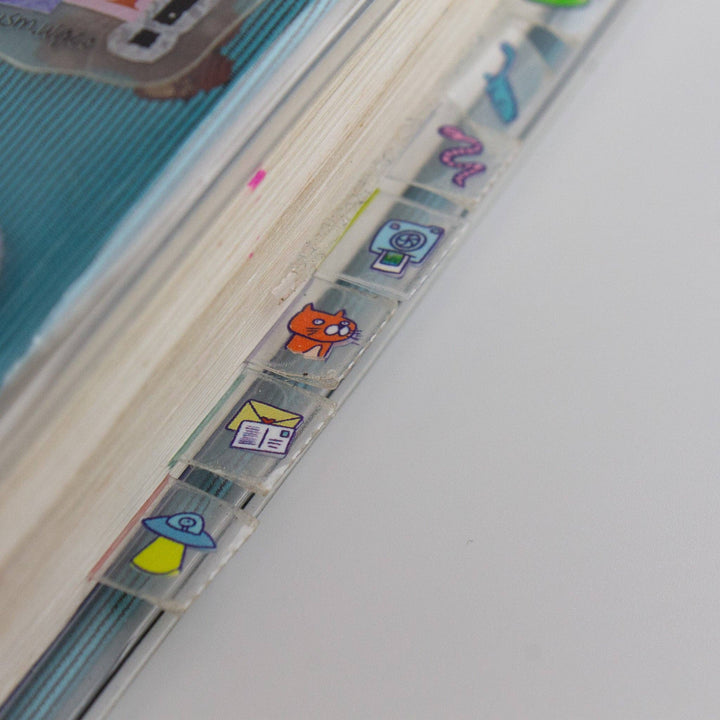 Bobo Design Studio paper Planner Index Sticker Tabs - Months