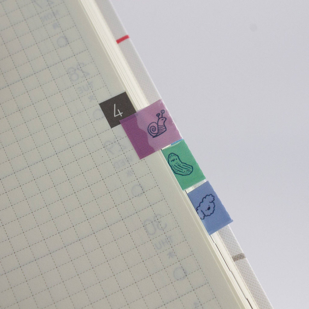 Bobo Design Studio paper Planner Index Sticker Tabs - Months