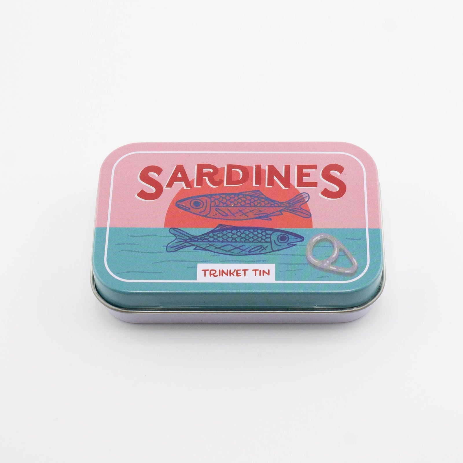 Bobo Design Studio paper Sardine Tin - Stationery Trinket Tin